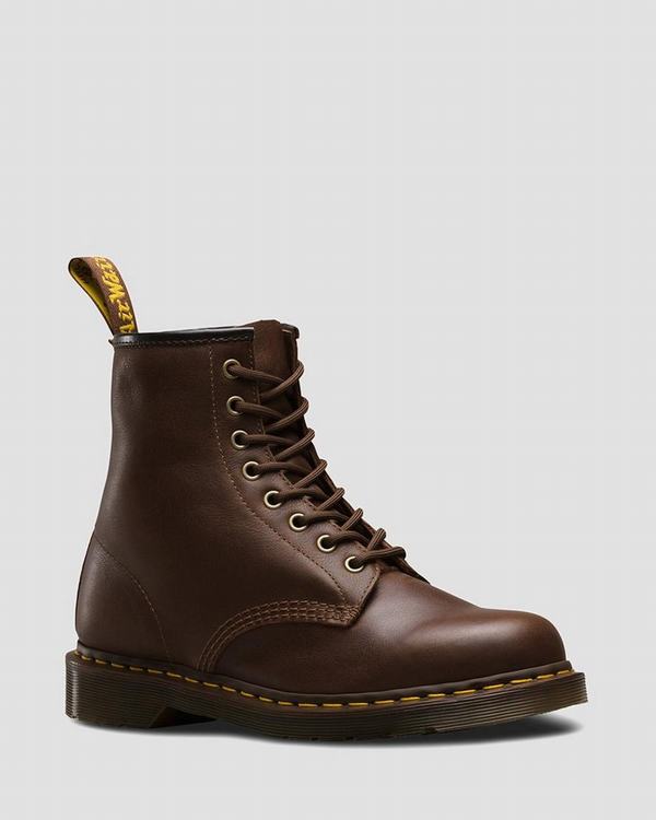 Dr Martens Pánské Kotníkové Boty 1460 Carpathian Hnědé, CZ-140359